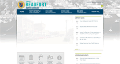 Desktop Screenshot of beaufortnc.org